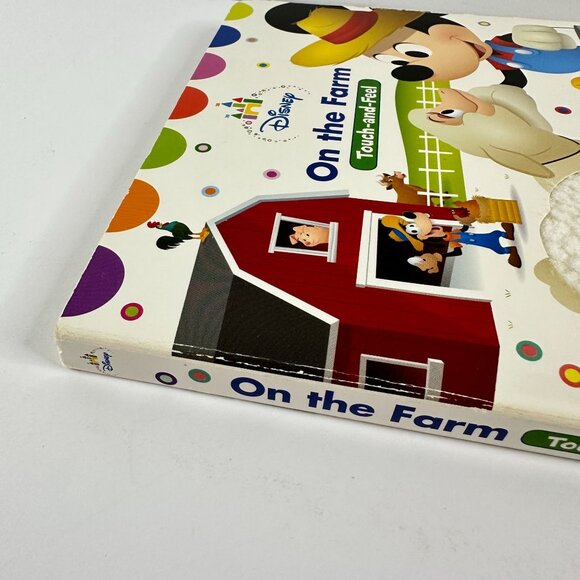 2/$6 Disney On the Farm Touch-and-Feel book (Board Book) - Picture 9 of 12